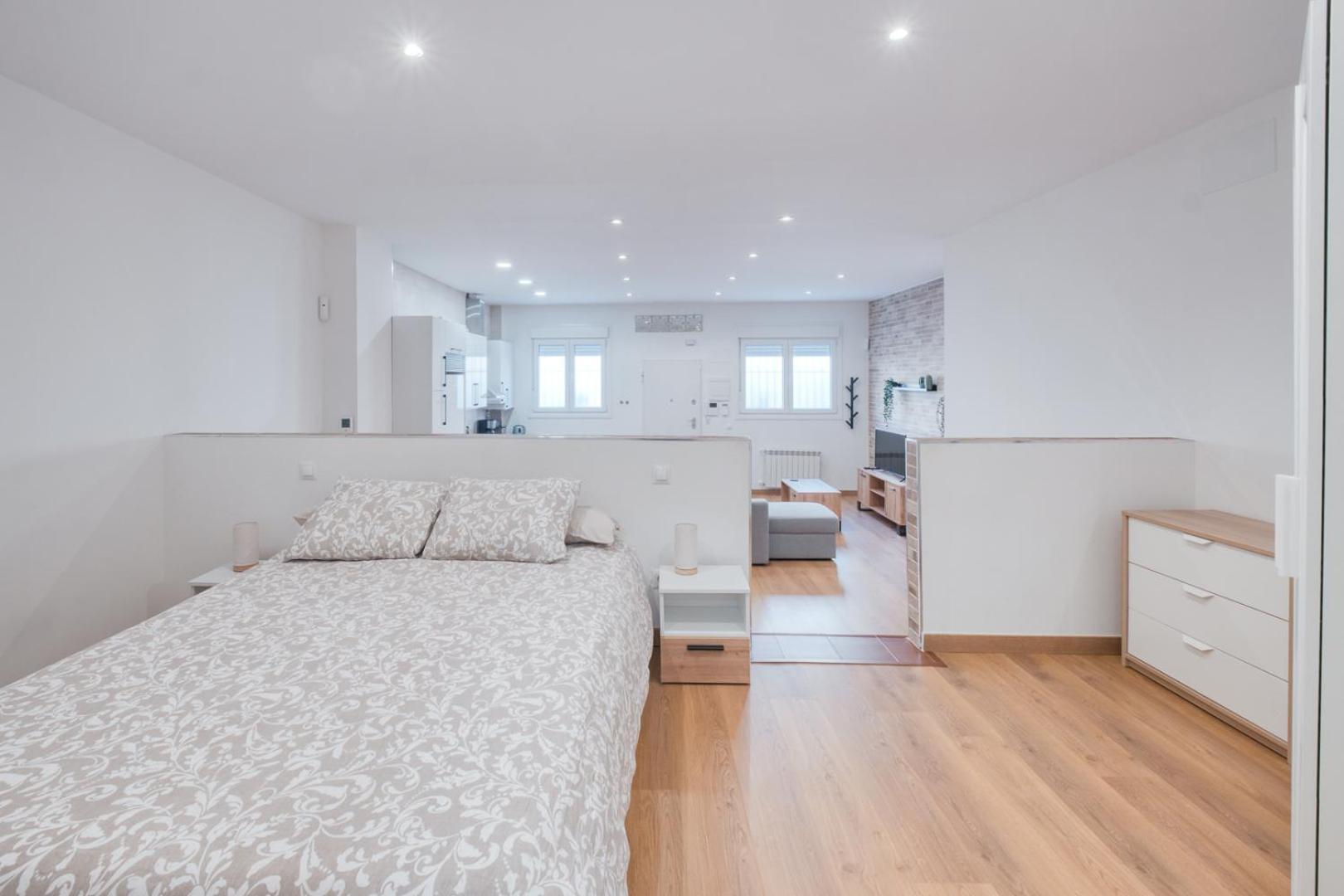 Loft Coqueto En Madrid A 2 Minutos Del Metro Apartment ภายนอก รูปภาพ